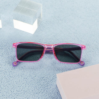 Geoffrey TR & Silica Gel Rectangle Sunglasses