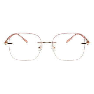 Metal Square Eyeglasses