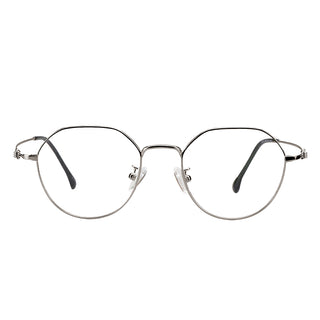  Metal Geometric Eyeglasses