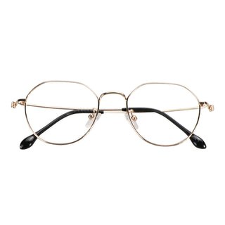  Metal Geometric Eyeglasses