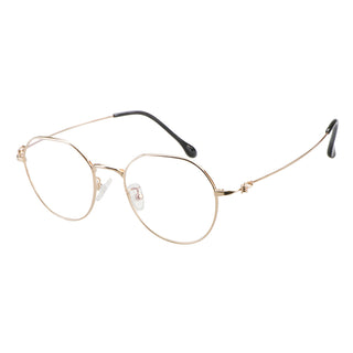  Metal Geometric Eyeglasses