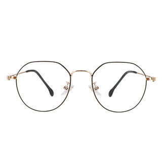  Metal Geometric Eyeglasses