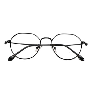  Metal Geometric Eyeglasses