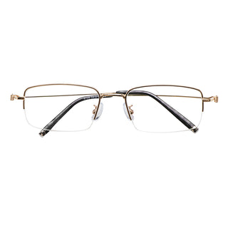 Metal Rectangular Eyeglasses