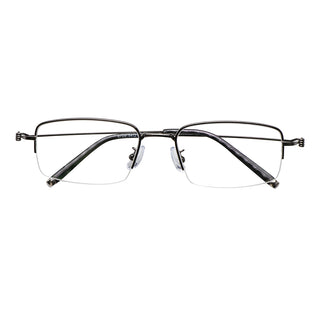 Metal Rectangular Eyeglasses