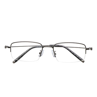 Metal Rectangular Eyeglasses