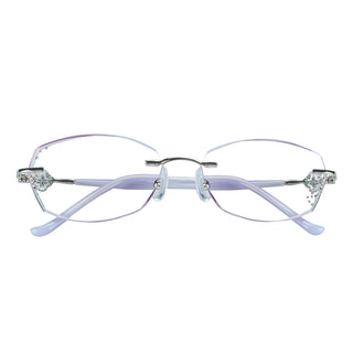 Metal Square Eyeglasses