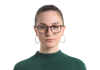 Plastic Oval Eyeglasses