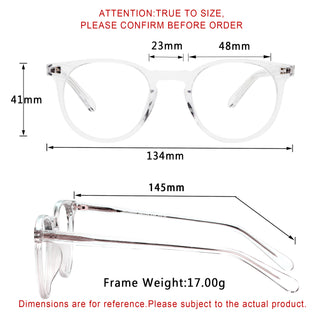 NOLA Plastic Oval Eyeglasses