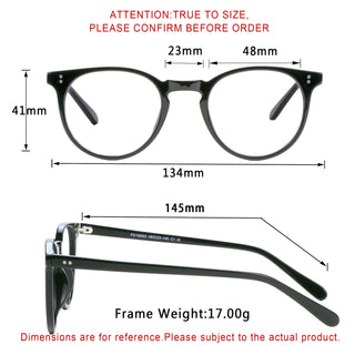 NOLA Plastic Oval Eyeglasses