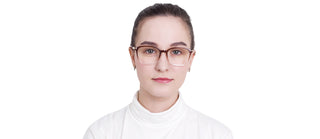 Plastic Square Eyeglasses