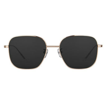 Paul Hueman PHS-918A Square Sunglasses in Black, front view