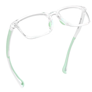 Rebecca TR & Silica Gel Rectangle Kid's Eyeglasses