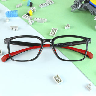 Rebecca TR & Silica Gel Rectangle Kid's Eyeglasses