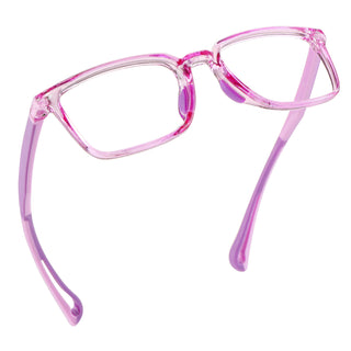 Rebecca TR & Silica Gel Rectangle Kid's Eyeglasses