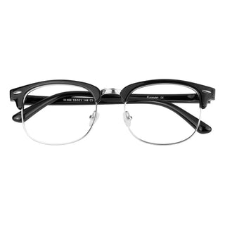 Metal Browline Eyeglasses