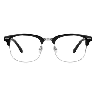 Metal Browline Eyeglasses