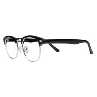 Metal Browline Eyeglasses