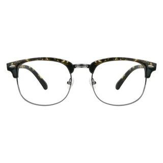 Metal Browline Eyeglasses