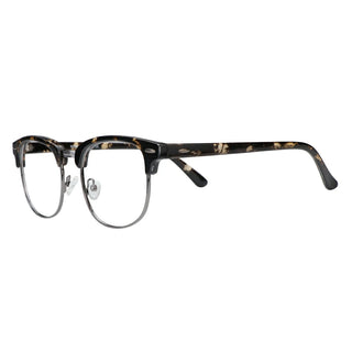 Metal Browline Eyeglasses