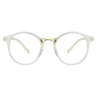 Plastic Oval Eyeglasses