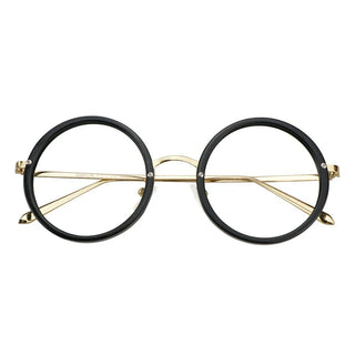 TR&Metal Round Eyeglasses