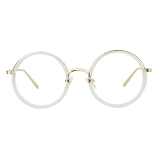 TR&Metal Round Eyeglasses