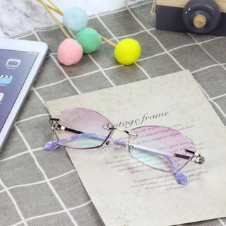 Samuel Metal Square Eyeglasses