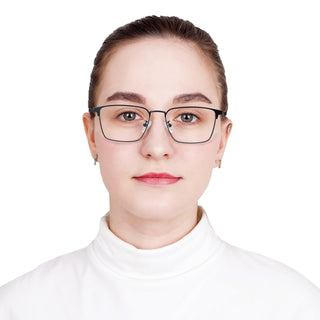 Sly Metal Square Eyeglasses