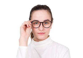 Tresty Plastic Round Eyeglasses - LifeArtVision