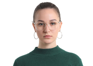 Plastic Rectangle Eyeglasses 