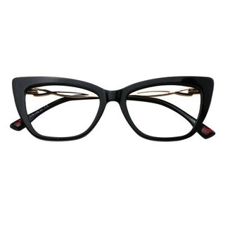 Acetate&Metal Cat Eye Eyeglasses