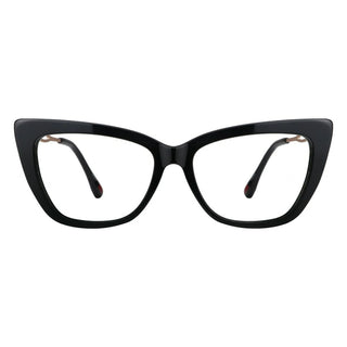 Acetate&Metal Cat Eye Eyeglasses