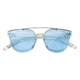 Cecilia Plastic Oval Sunglasses-Life ArtVision