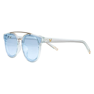 Cecilia Plastic Oval Sunglasses-Life ArtVision