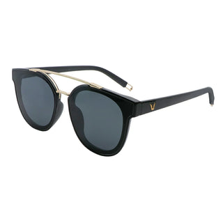 Cecilia Plastic Oval Sunglasses-Life ArtVision