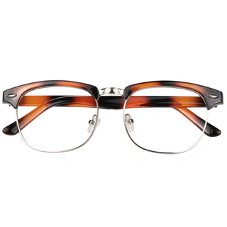 Christian Metal Browline Eyeglasses - LifeArtVision