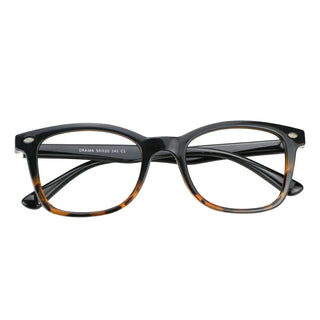 Logan Plastic Rectangle Eyeglasses - LifeArtVision