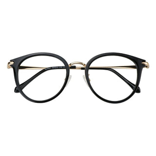 Metal Oval Eyeglasses