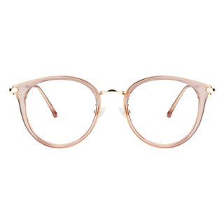 Metal Oval Eyeglasses