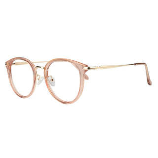 Metal Oval Eyeglasses