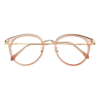 Metal Oval Eyeglasses