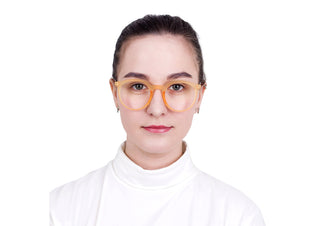 Gabriella Plastic Oval Eyeglasses