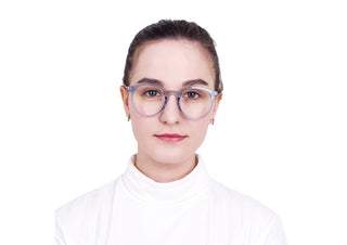 Gabriella Plastic Oval Eyeglasses