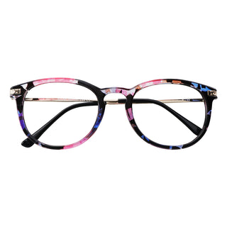 Plastic Oval Eyeglasses