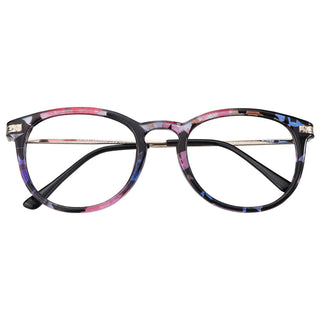 Plastic Oval Eyeglasses