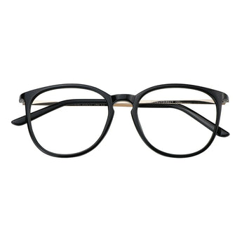 Plastic Oval Eyeglasses