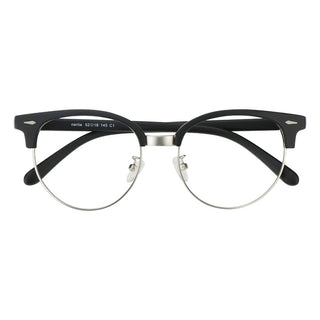 Metal Browline Eyeglasses