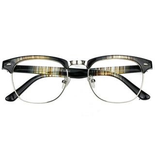 Christian Metal Browline Eyeglasses - LifeArtVision