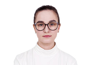 Justina Oval Eyeglasses - LifeArtVision